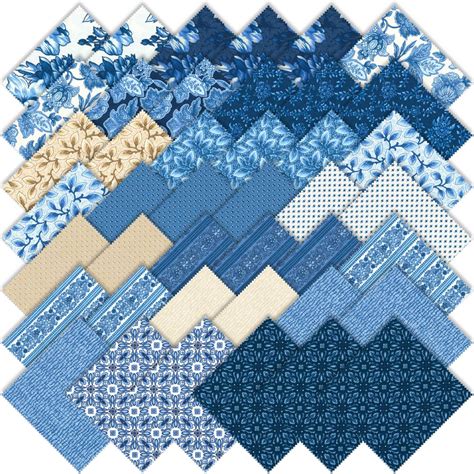 blue fabric for quilting